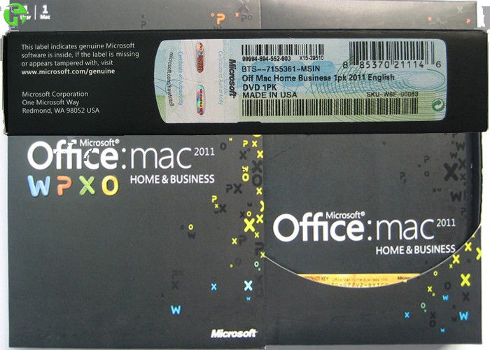 Microsoft Office 2011 For Mac (english)