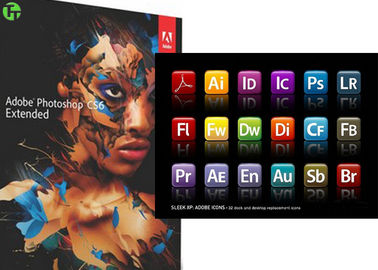 Adobe Graphic Design Management Software With Shadow / Lighting And Animation