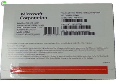 Server 2012 Std Retail Windows Server OEM System Builder Pack Full version Sealed