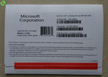 Windows 7 Product Key Code Win 7 Pro COA Key License Sticker 32 Bit / 64 Bit