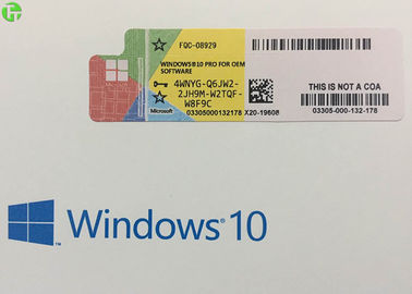 OEM Software Windows 10 Professional Retail Box 64 Bit / 32 Bit Operating System