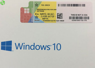 Microsoft Windows 10 Professional Product Key Code Product License Sticker