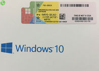 Windows 10 Professional COA Stickers OEM 32 / 64 Bit , Windows Key Code