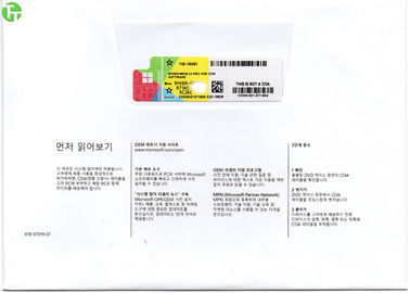 Korea Language Microsoft Windows 10 Professional OEM Package 100% online activation