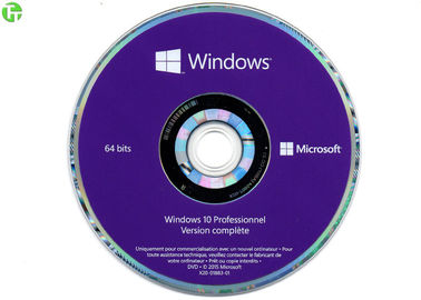 Windows 10 COA License Sticker Windows 10 Pro OEM With Genuine Purple DVD + Key License