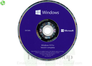 Microsoft Win 10 Pro OEM Spanish Langauge 64 Bit DVD with OEM Key Card Activation Online