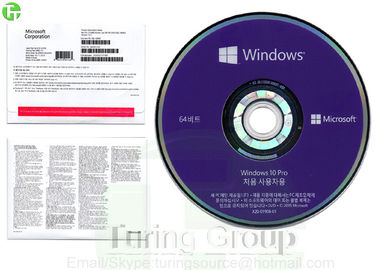 Microsoft Windows 10 Pro OEM Pack 64 Bit , Korean Version Win 10 Pro Online Activation