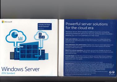 Genuine Windows Server 2016 standard 64 Bit , Win Server 2016 R2 OEM Version