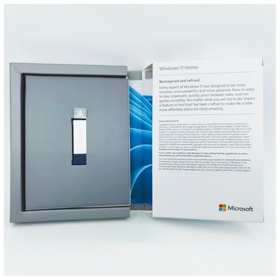 Genuine Windows 11 Home USB Retail Box (English) – 64-Bit, Pre-Activated, Plug-And-Play OS Installation For PCs/Laptops