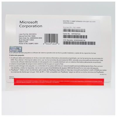 Microsoft Certified Windows 11 Pro OEM Genuine License Ideal For Business & Gaming