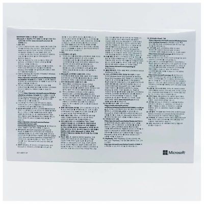 Microsoft Windows 11 Pro Oem Korean Version System Dvd 64bit