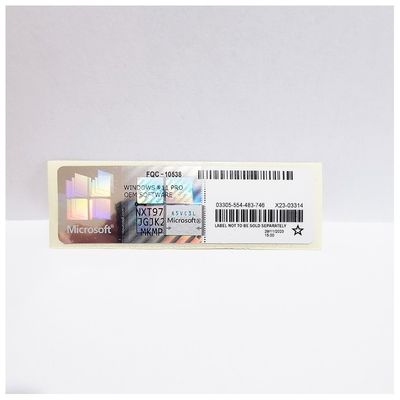 Genuine Windows 11 Pro COA Sticker With OEM License Key - 100% Online Activation, Global Support, Multi-Language Compatibility