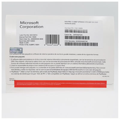 Lifetime Activation Windows 11 Pro OEM 64-Bit Preactivated (Secure Boot & TPM 2.0 Support)