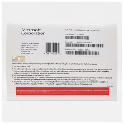 Windows 10 Pro OEM License Key – Lifetime Activation ， Instant Delivery & Discount