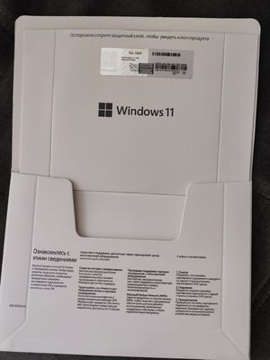 Windows 11 Professional OEM Russian Version DVD pack personal user
