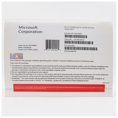 Windows 10 Pro OEM Key Genuine Digital License for PC Activation