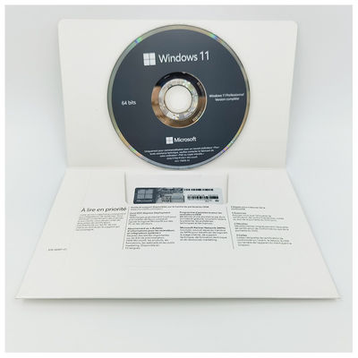 Microsoft Windows 11 Pro 64-Bit French DVD OEM System Builder Pack for New PC