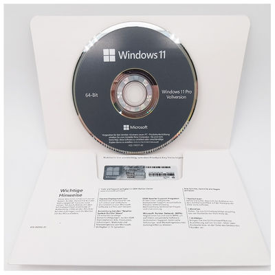 Windows 11 Pro OEM DVD (German) Authentic Microsoft 64-Bit System Builder License