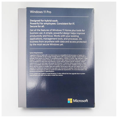 Microsoft Windows 11 Pro Retail Transferable License with Full Microsoft Support