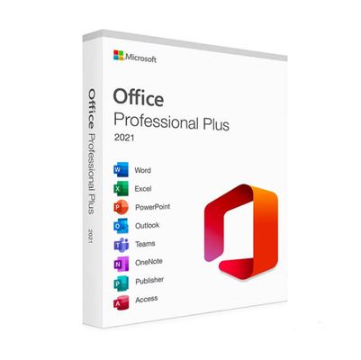 Office 2021 Pro Plus for Windows Full Business Suite with Real-Time Collaboration Features