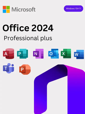 Office 2024 Pro Plus  Lifetime 32-bit And 64-bit Online Resources for Windows, Mac OS