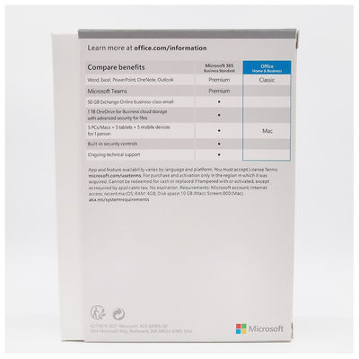64 Bit Media Microsoft Office 2021 Pro Plus Binding Account Key Genuine Digital Key for Mac Home Business