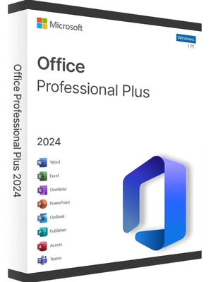 Microsoft Office 2024 Professional Plus Account Linked Product Key Lifetime Use on 1 PC