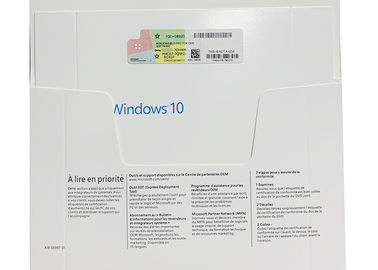 62 Bit X20 Sticker Windows 10 Operating System Software OEM Package Multi Language