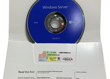 DVD Pack Windows Server 2019 Standard OEM Package Lifetime Guarantee X18 Lable