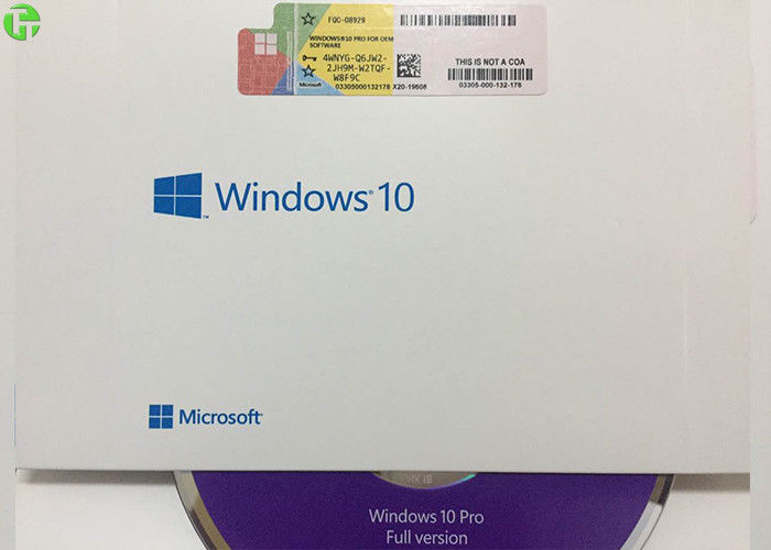 Microsoft la clé du windows 10 pro français 64bit genuine OEM version