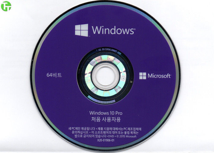 64bit Win 10 Pro Windows OEM Software English / Polish / Janpanese / French / Italian Version