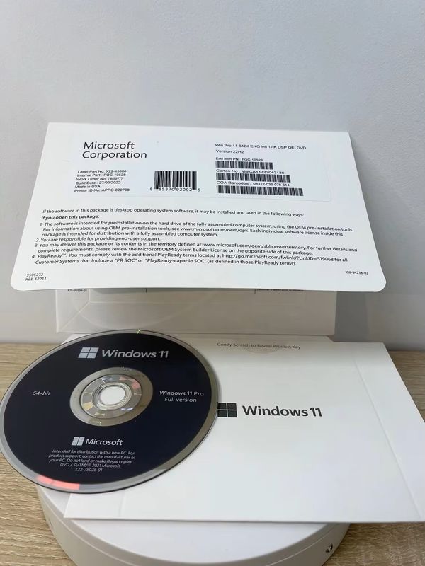 2025 Update Windows 11 Pro OEM Genuine Lifetime License , 64-Bit , Microsoft Certified