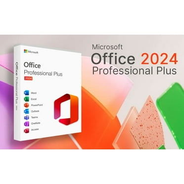Microsoft Office 2024 Professional Plus ， Lifetime License for Windows & Mac
