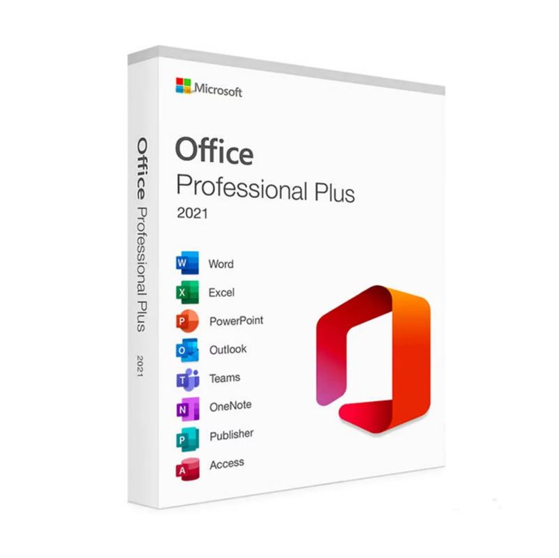 Microsoft Office 2021 Professional Plus Lifetime License Key (Account Bind) for Multiple Languages