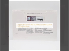 Original Windows 11 Pro OEM Microsoft Key Spanish Language Support