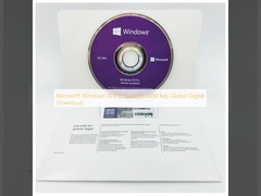 Microsoft Windows 10 Pro Spanish OEM Key Global Digital Download