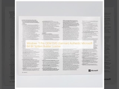 Windows 11 Pro OEM DVD (German) Authentic Microsoft 64-Bit System Builder License 