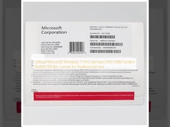 Official Microsoft Windows 11 Pro German DVD OEM System Builder 64-Bit License for Professional Use