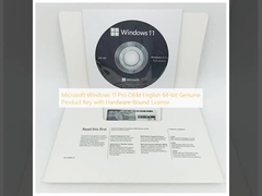 Microsoft Windows 11 Pro OEM English 64-bit Genuine Product Key with Hardware-Bound License