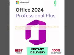 Microsoft Office 2024 Pro Plus Genuine Retail Binding Key for Business Personal Use